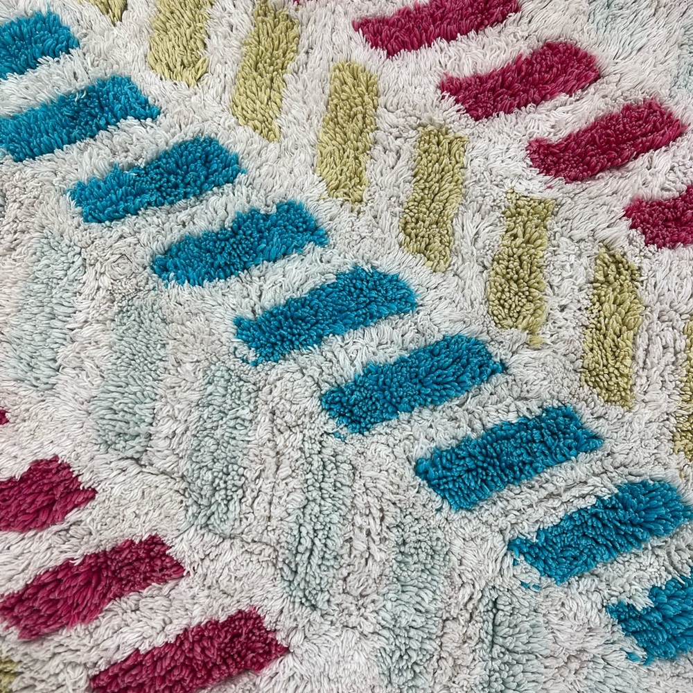 Colorful Bath Rug - Picture 1 of 9